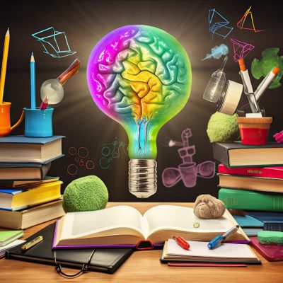 Abstract education formula science back to school university concept Generative AI